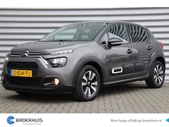 Citroën C3 - 1.2 PURETECH 110PK MAX AUTOMAAT / NAVI / LEDER / CLIMA / LED / PDC / 16" LMV / CAMERA / KE