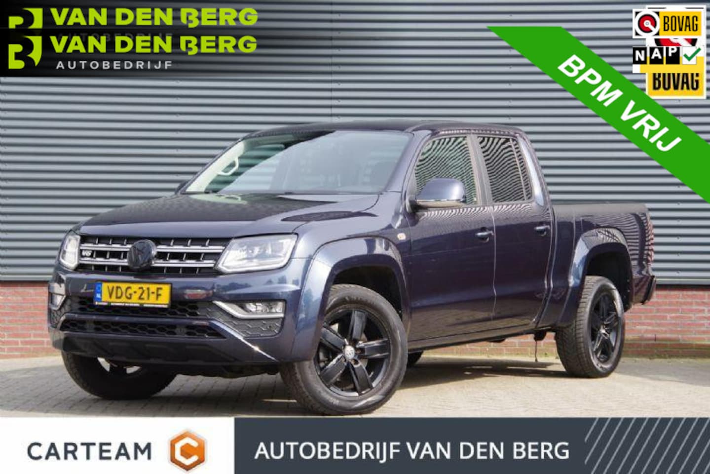 Volkswagen Amarok - 3.0 TDI V6 4Motion DC-5P, Highline 259PK AUT. TREKHAAK 3.3T, LED, LEDER, ERGO COMFORT, CAM - AutoWereld.nl