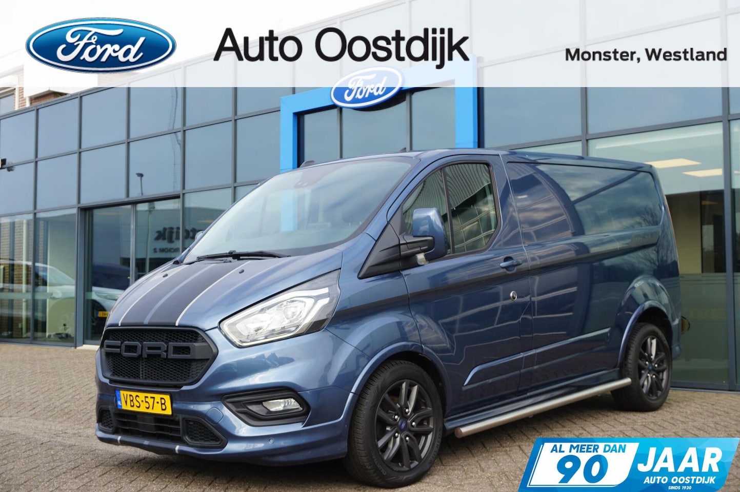 Ford Transit Custom - 290 2.0 TDCI L1H1 Sport 185PK Automaat Trekhaak Camera Winterpack Stoelverwarming Cruise N - AutoWereld.nl