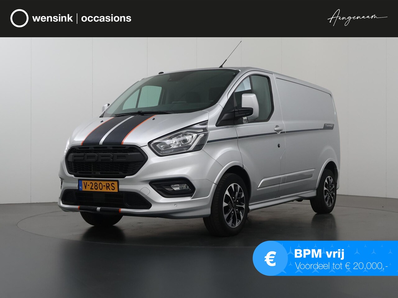 Ford Transit Custom - 310 2.0 TDCI | L1 H1 | Sport | 170 PK | 1e Eigenaar | Dealer Onderhouden | BI-Xenon | Navi - AutoWereld.nl