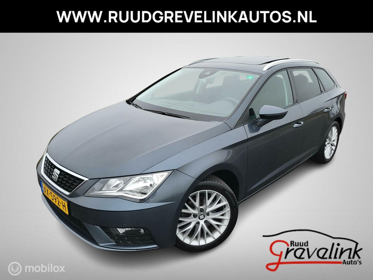 Seat Leon ST - 1.5 TGI 4 Cilinder (CNG GAS) 131 PK H6 Navi Panodak Trekhaak 17"Velg - AutoWereld.nl