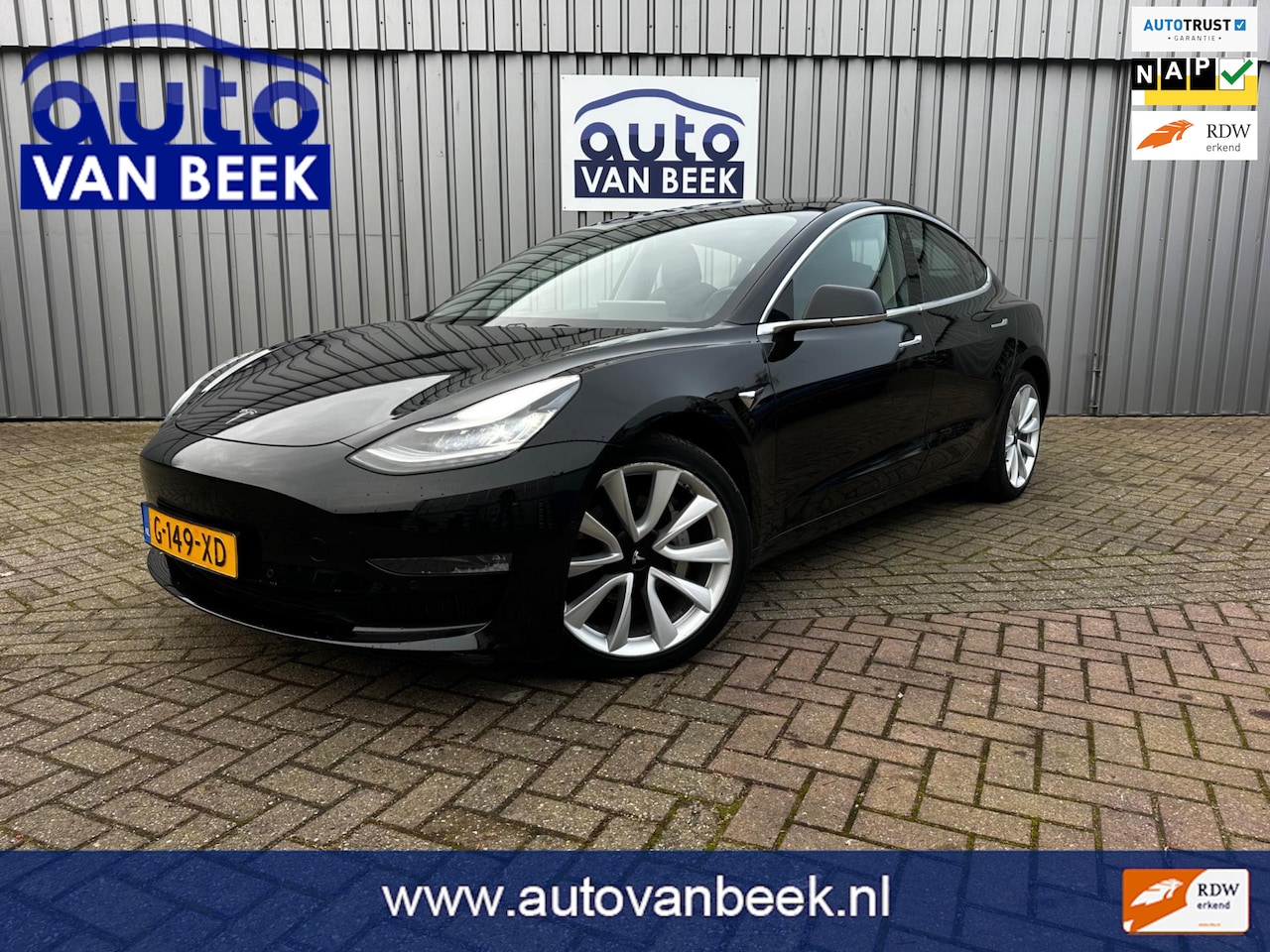 Tesla Model 3 - Long Range RWD Long Range AWD 75 kWh|Autopilot - AutoWereld.nl