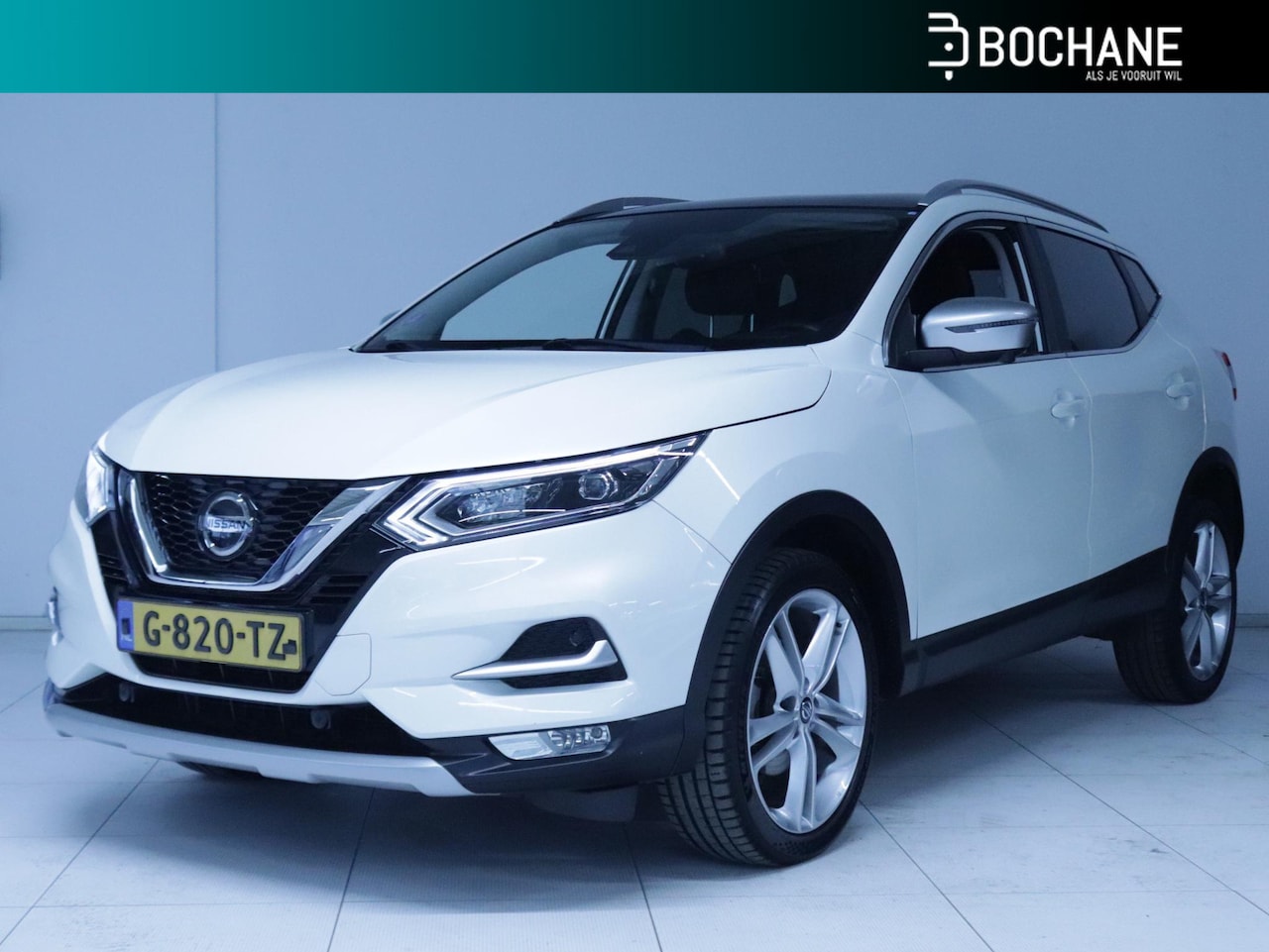 Nissan Qashqai - 1.3 DIG-T N-Motion Clima/Navi/Panoramadak - AutoWereld.nl