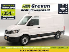 Volkswagen Crafter - 35 2.0 TDI L3H3 DSG Automaat 3000KG Trekgew. 141PK Airco Cruise 3 Persoons Bluetooth