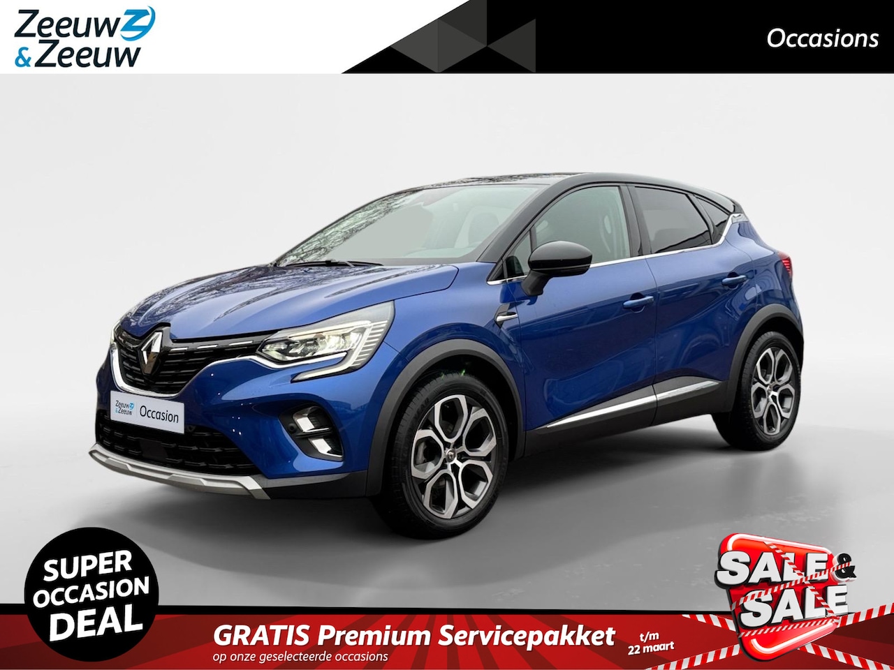 Renault Captur - 1.3 TCe 140 Intens | Trekhaak met witte kentekenplaat | Achteruitrij camera | Parkeersenso - AutoWereld.nl