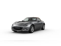 Mazda MX-5 - Roadster Skyactiv-G 132 6MT Kazari | 16-inch lichtmetalen velgen in Black Metallic (Skyact