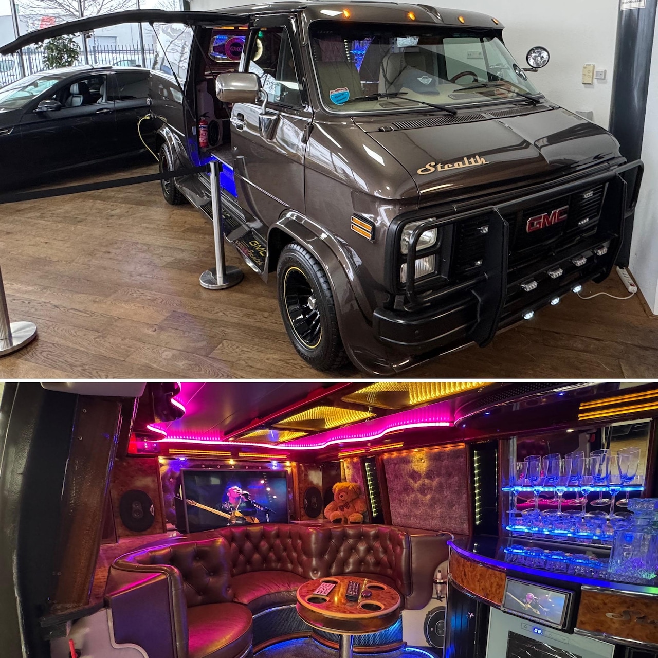 Chevrolet Chevy Van - *BELASTINGVRIJ*FULL CUSTOM*V8*DISCO BUS*UNIEK*1985 - AutoWereld.nl