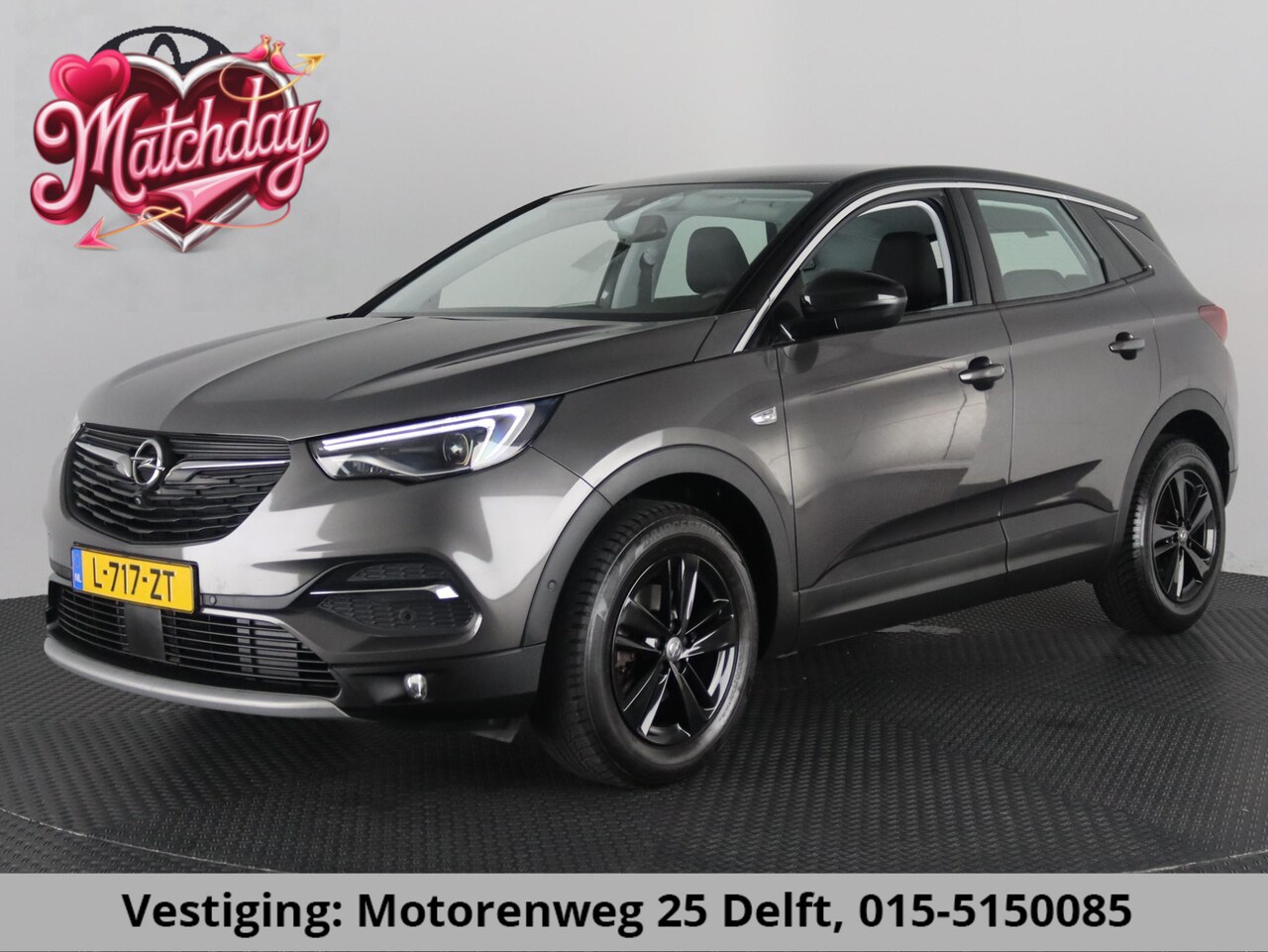 Opel Grandland X - 1.2 Turbo Elegance Leder.Navi Apple Carplay. Camera tot 2 Jaar Garantie! * - AutoWereld.nl