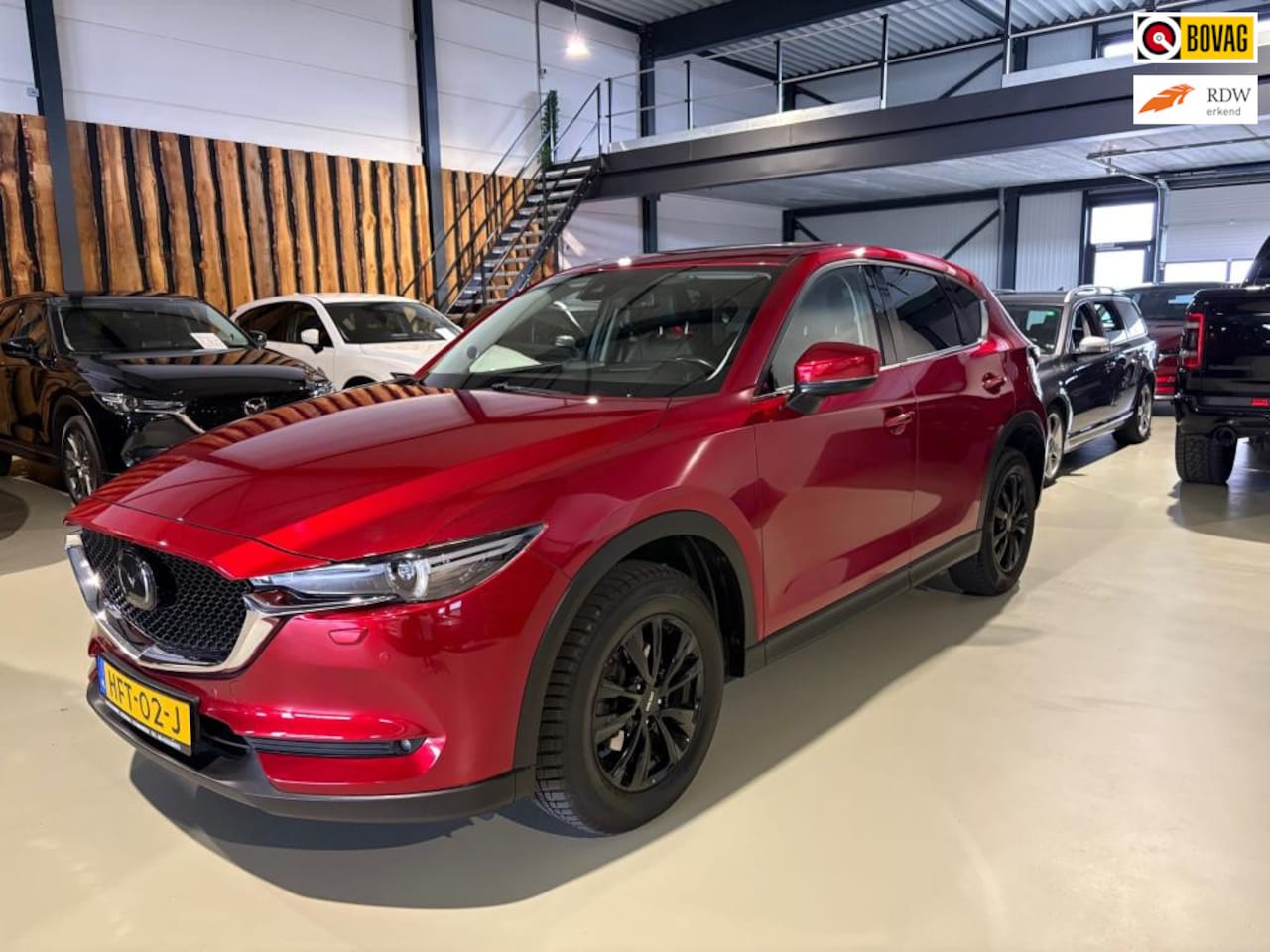 Mazda CX-5 - 2.5 SkyActiv-G 194 GT-M 4WD leder open dak trekhaak camera adaptive cruise - AutoWereld.nl