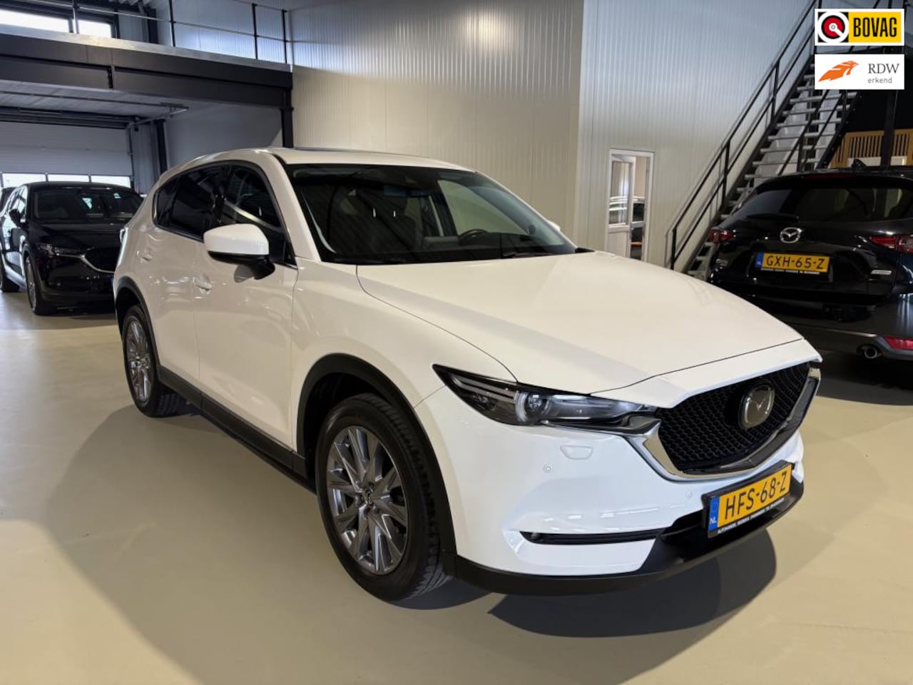 Mazda CX-5 - 2.5 4WD SkyActiv-G 194 Luxury leder schuifdak 360 view adaptive cruise - AutoWereld.nl