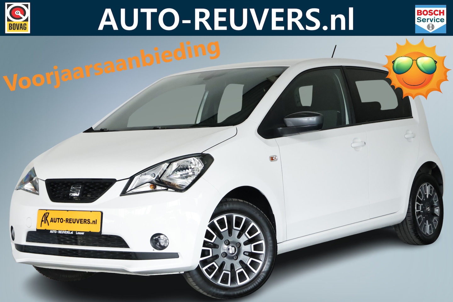 Seat Mii - 1.0 Sport EcoFuel (CNG) / Cruise Control / Airco / Stoelverwarming / PDC - AutoWereld.nl