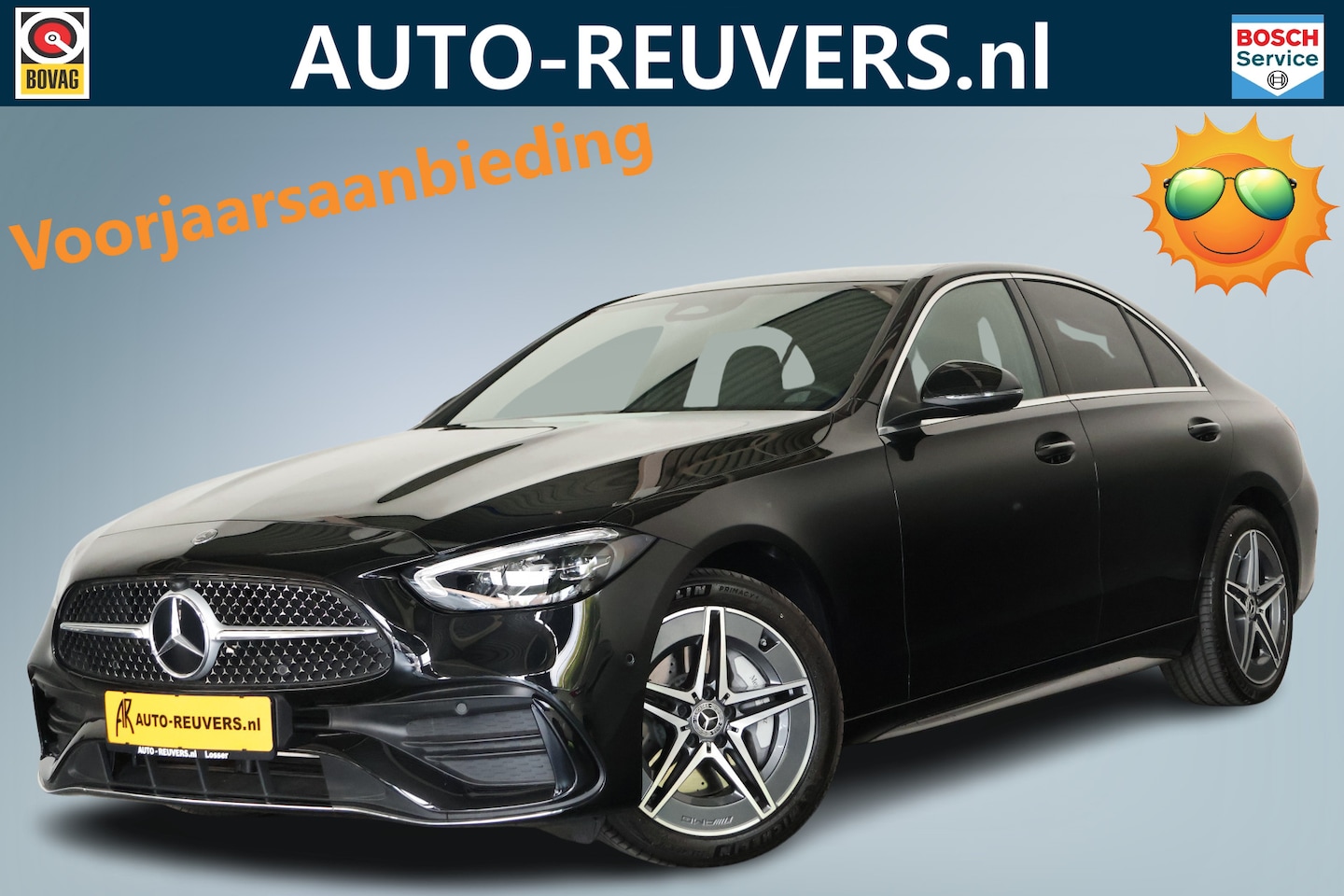 Mercedes-Benz C-klasse - 180 AMG Line / Carplay / Alcantara Leder / LED / DAB - AutoWereld.nl