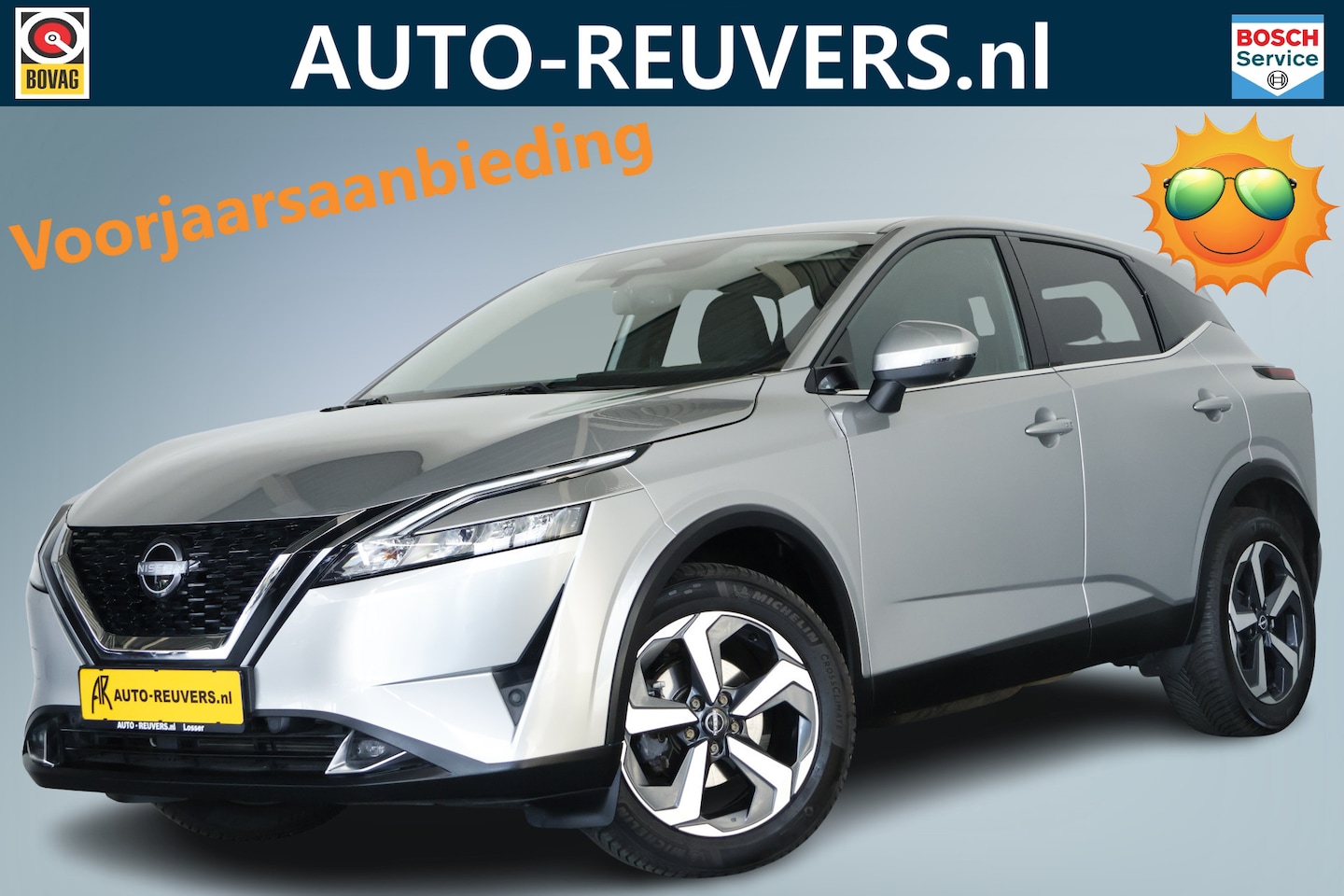 Nissan Qashqai - 1.3 MHEV N-Connecta Navi / Adaptive Cruise / Carplay / Lane Assist - AutoWereld.nl