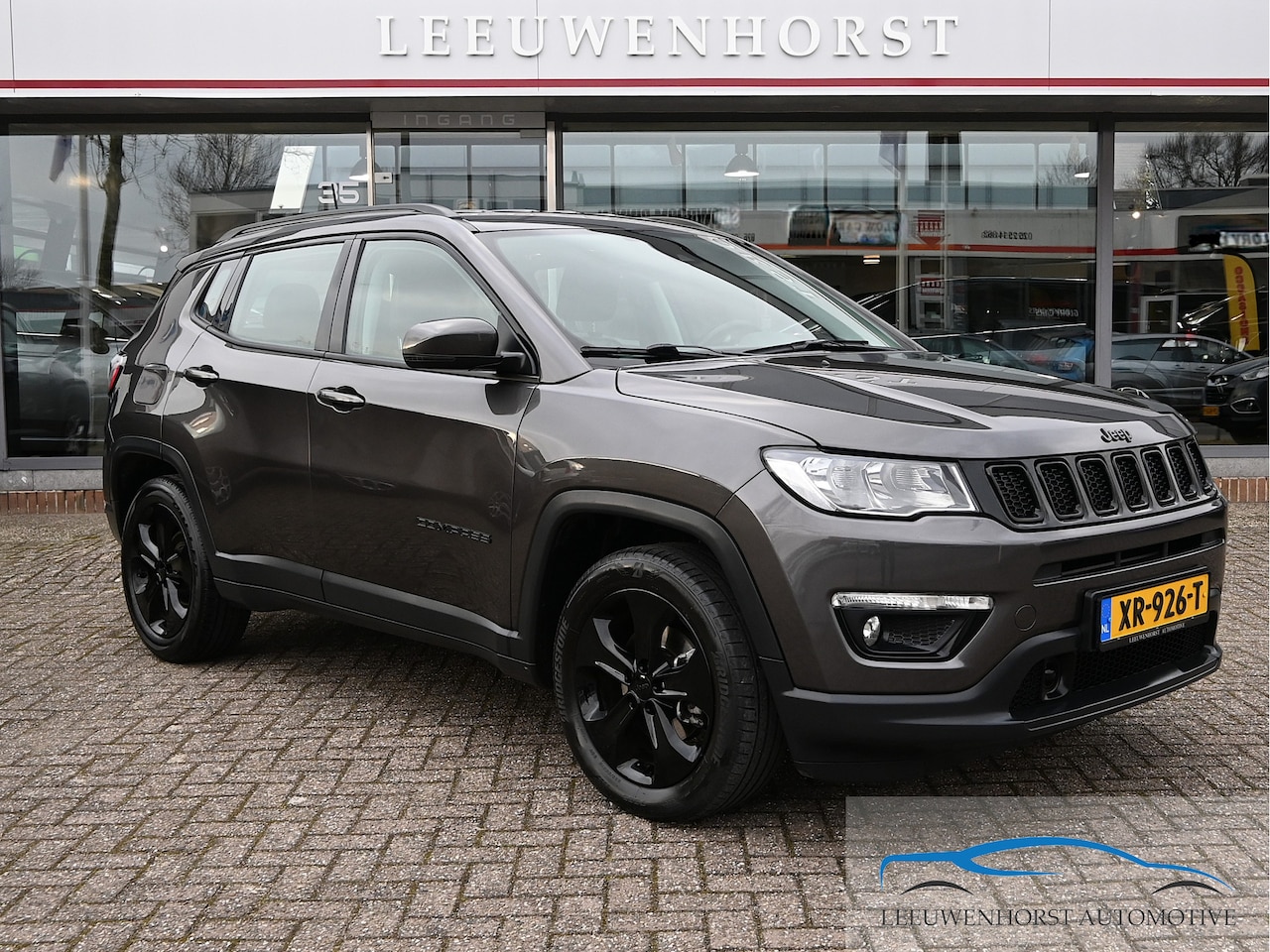 Jeep Compass - 1.4 MultiAir Night Eagle 1.4 Multi Air Night Eagle, keyless, camera, navi, half leer, PDC, NL dealerauto - AutoWereld.nl