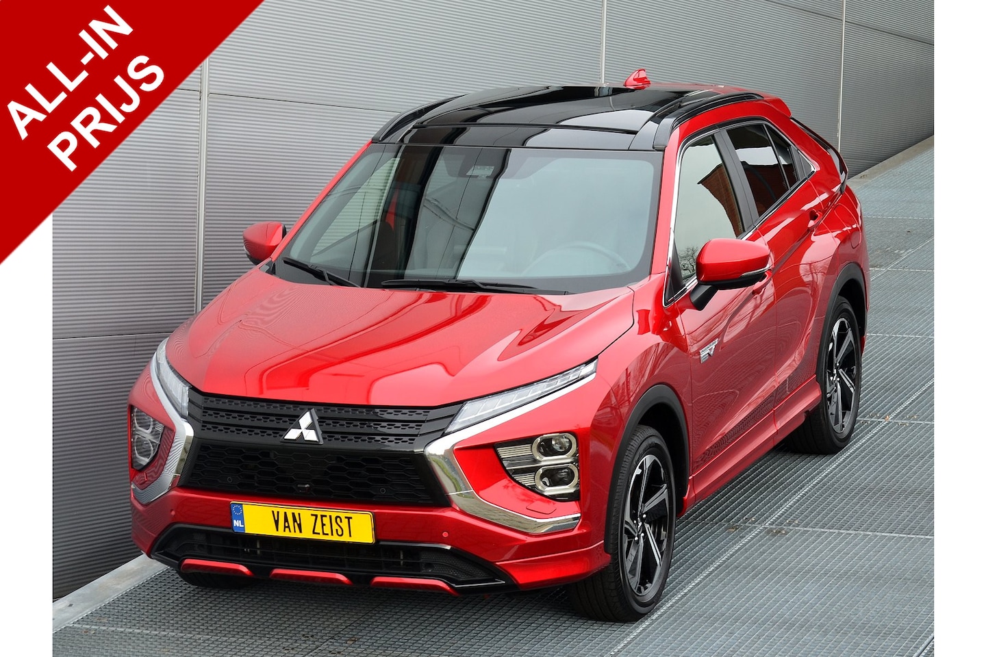 Mitsubishi Eclipse Cross - PHEV 2.4 INSTYLE 4WD | PLUG IN HYBRID | PANORAMA DAK | LEER | FABRIEKSGARANTIE TOT 24-03-2 - AutoWereld.nl