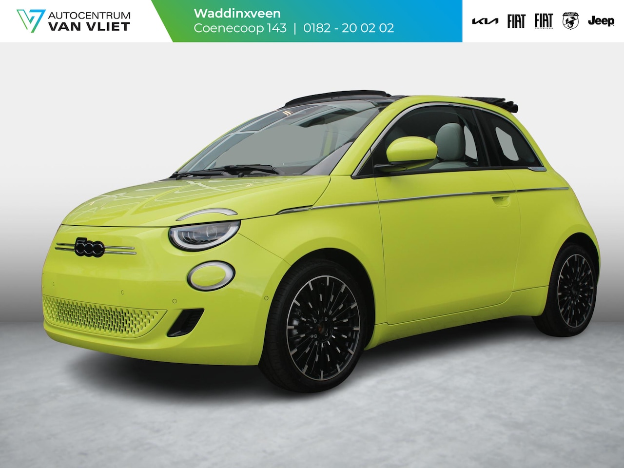 Fiat 500e - La Prima Cabrio 42 kWh | Pack Tech | Pack La Prima | Pack Comfort | Italian Upgrade Actie - AutoWereld.nl