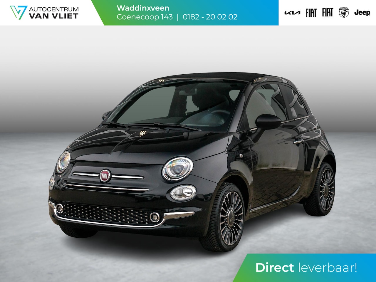 Fiat 500 C - Hybrid Dolcevita | Clima | Cruise | PDC | Navi | Apple Carplay | Priv. glass | 16" | Uit v - AutoWereld.nl