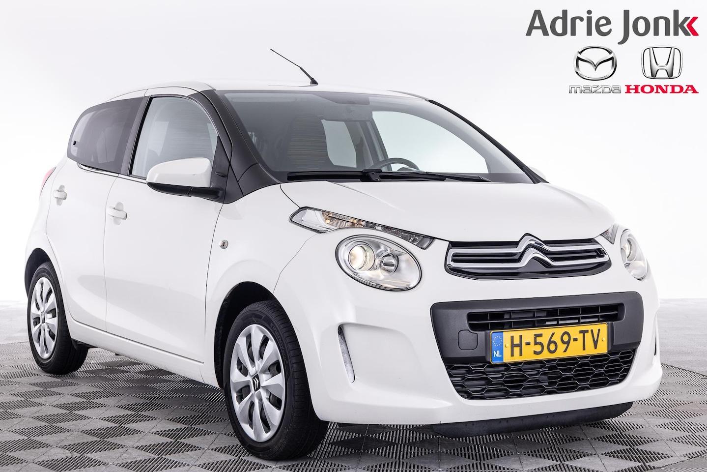 Citroën C1 - 1.0 VTi Feel | AIRCO | AUDIO | BLUETOOTH | STUURBEKRACHTIGING | EXTRA GETINTE RAMEN ACHTER - AutoWereld.nl