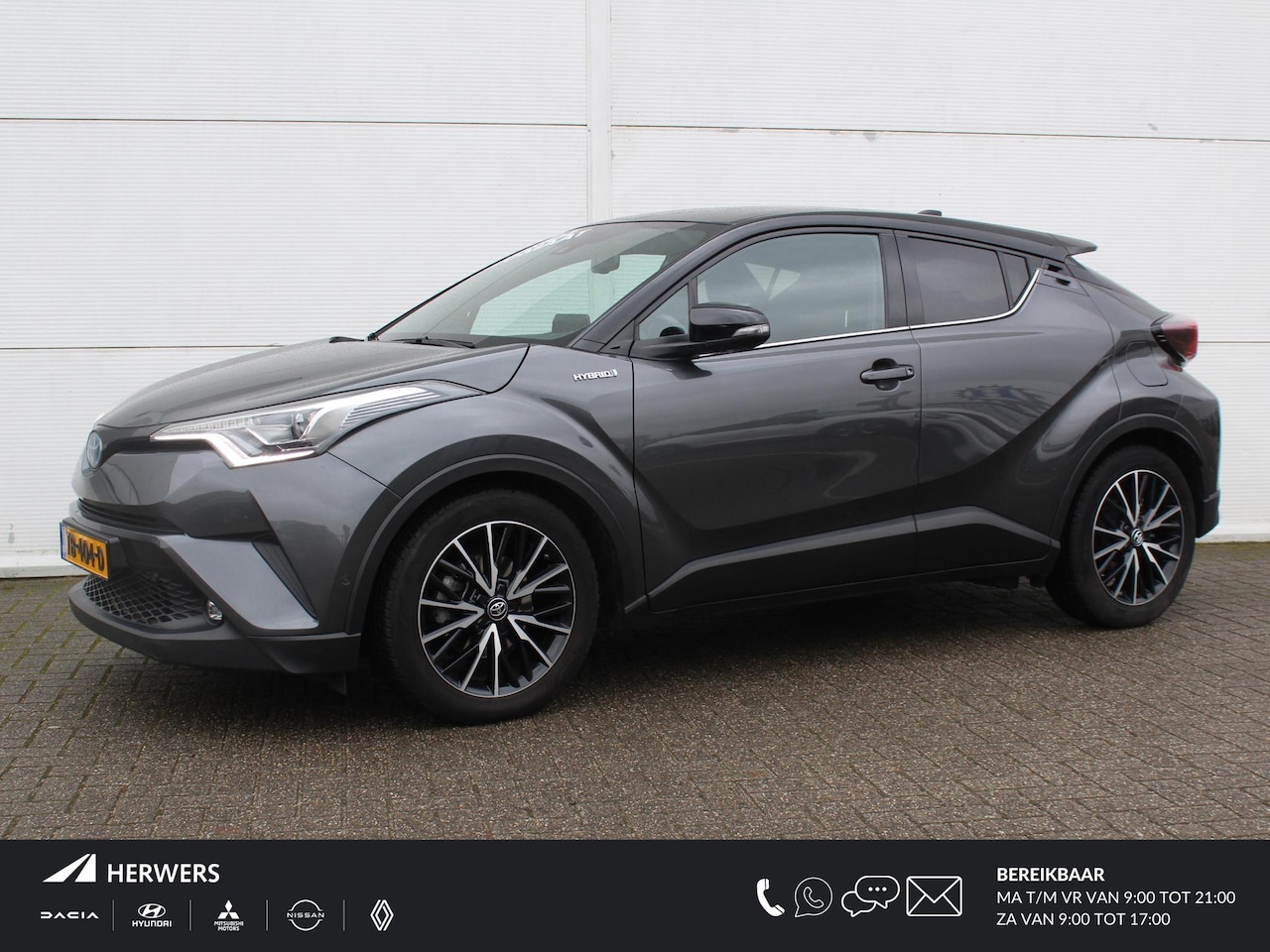 Toyota C-HR - 1.8 Hybrid Style / Trekhaak / JBL Audio / Navigatie / Climate Control / Stoelverwarming vo - AutoWereld.nl