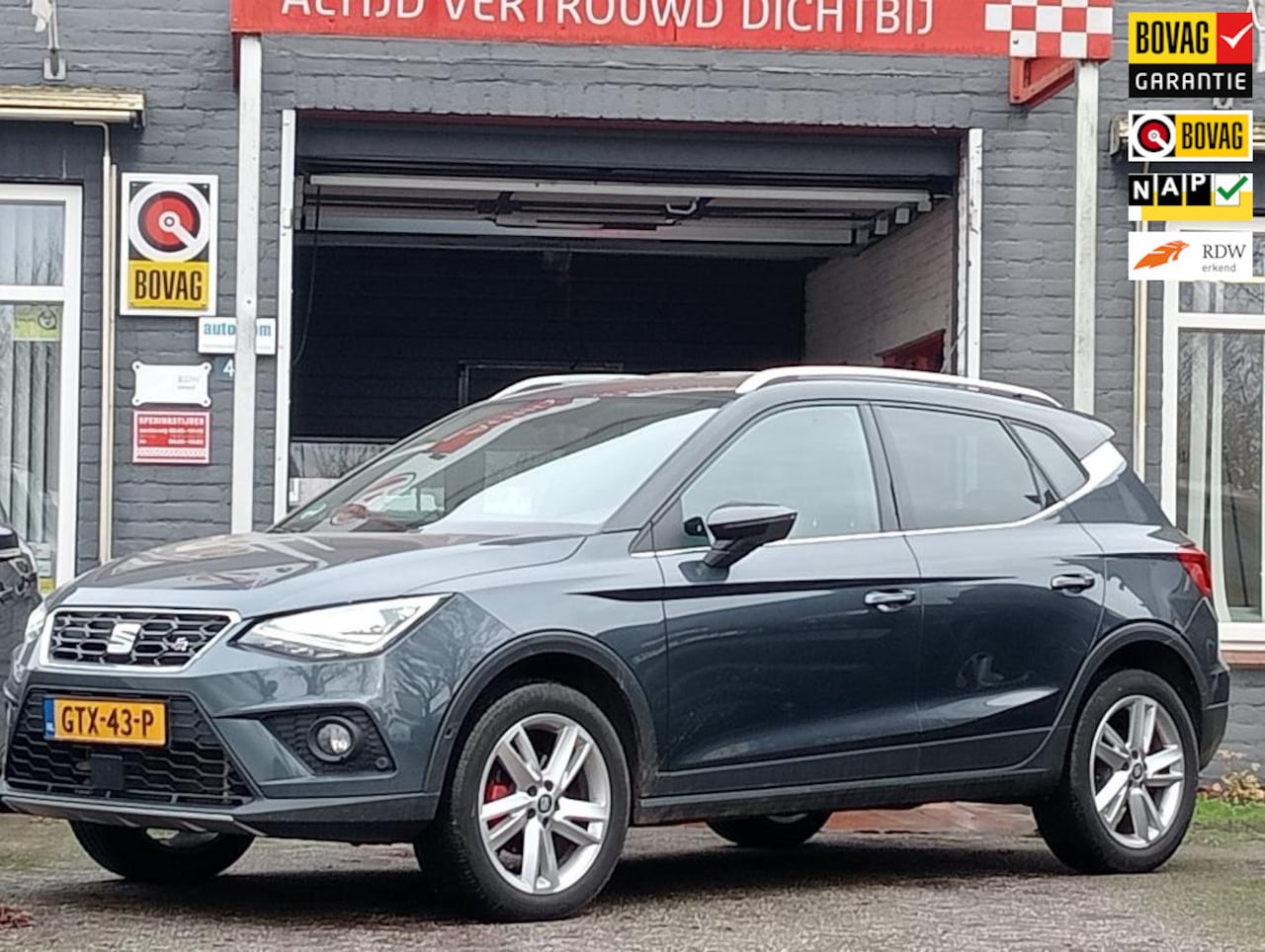 Seat Arona - 1.5 TSI EVO FR Business Intense 1.5 TSI EVO FR Business Intense, Nav, Achteruitrij camera, CruiseControl RIJKLAAR PRIJS - AutoWereld.nl