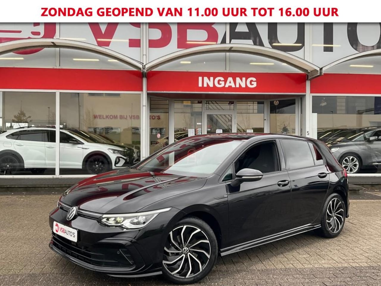 Volkswagen Golf - 1.5e TSI ACT. AUT. R-LINE 150PK LED NAVI CAMERA CARPLAY - AutoWereld.nl