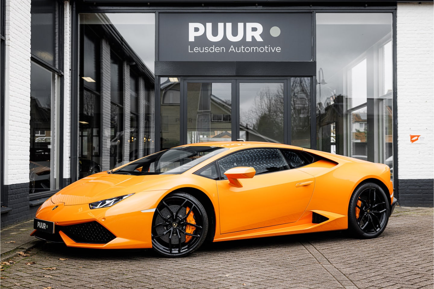 Lamborghini Huracán - 5.2 V10 LP610-4 Arancio Borealis Lift - Alcantara - Orig. NL - AutoWereld.nl