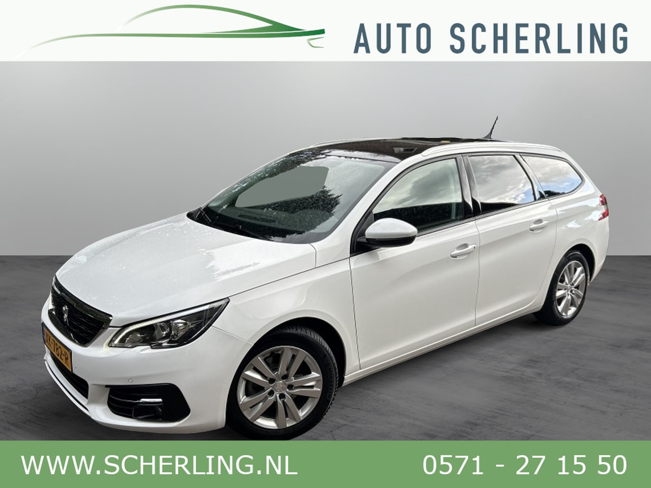 Peugeot 308 SW - 1.2 PT Blue L. Ex Panodak, Navi, LMV, Carplay - AutoWereld.nl