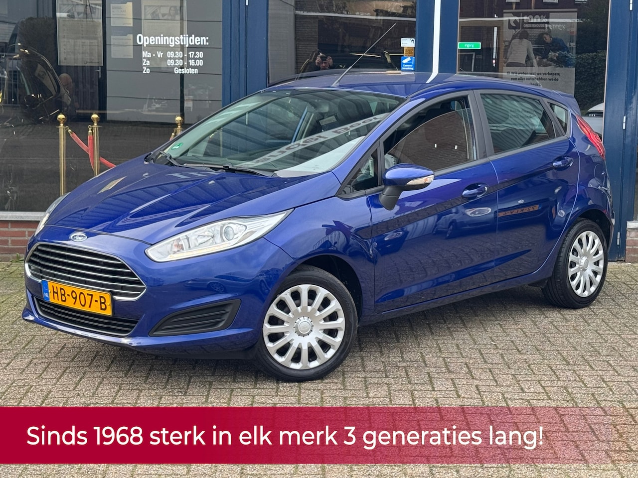 Ford Fiesta - 1.0 Style 5 deurs! NL AUTO NAP 1 eigenaar! Navi l Cruise l LED l Airco l MTF-stuur! DEALER - AutoWereld.nl