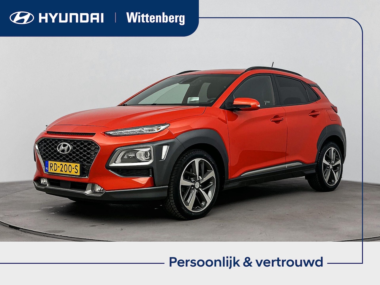 Hyundai Kona - 1.6 T-GDI PREMIUM | NAVI | CLIMA | CRUISE | CAMERA | OPEN DAK | LEDER | 18'' LM VELGEN | S - AutoWereld.nl