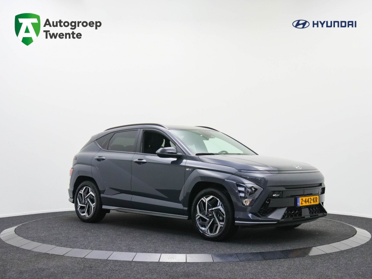 Hyundai Kona - 1.6 GDI HEV N Line Edition | Elek. voorstoelen - AutoWereld.nl