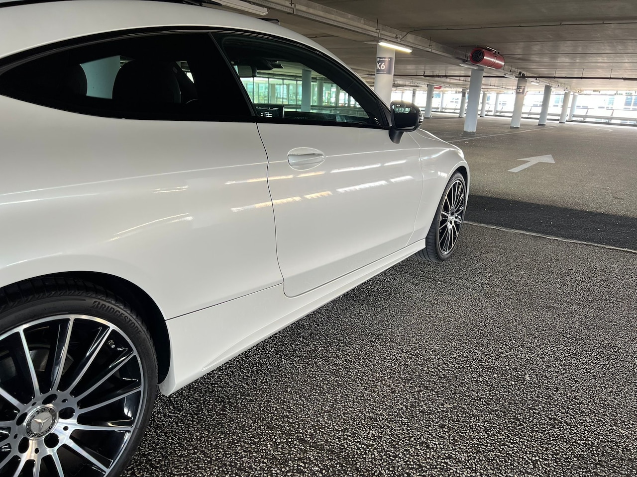 Mercedes-Benz C-klasse Coupé - 200 Premium Plus AMG BlackLabel PearlWhite Nederlandse Auto Full Spec - AutoWereld.nl