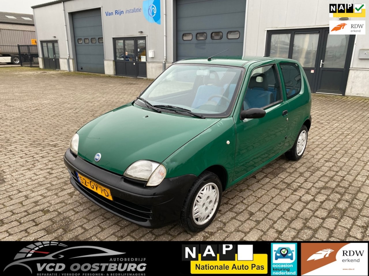 Fiat Seicento - 1.1 S 1.1 S - AutoWereld.nl