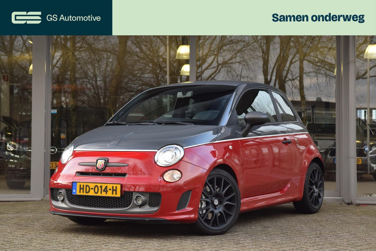 Fiat 500 Abarth - 1.4 T-Jet 180PK Competizione met Schaalstoe - AutoWereld.nl