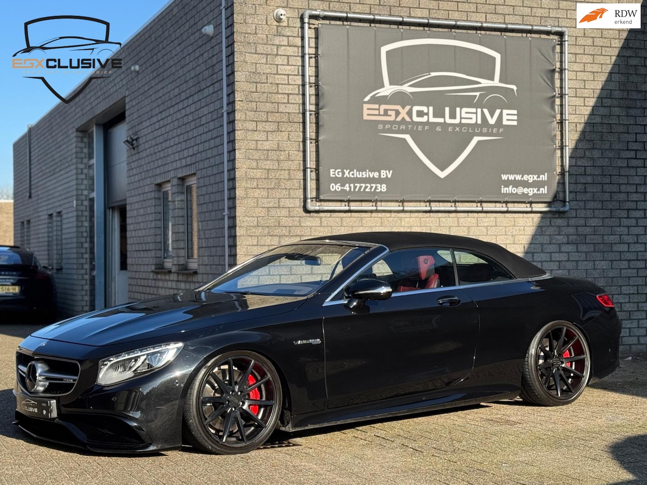 Mercedes-Benz S-klasse Cabrio - AMG 63 4Matic Nightvision/Luchtvering/Headup/Burmester/Stoelkoeling/Verwarming - AutoWereld.nl