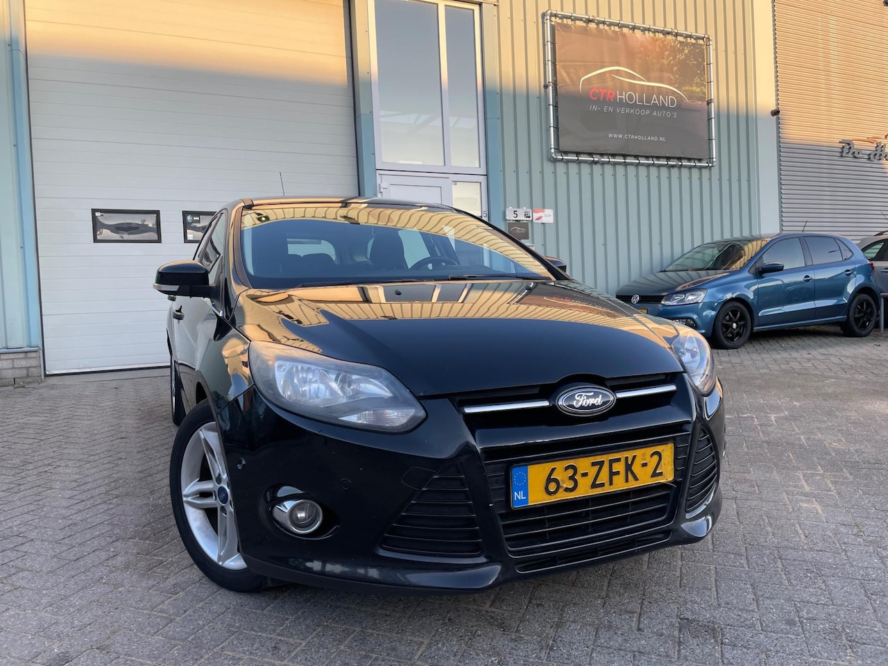 Ford Focus Wagon - 1.6 TDCI Lease Titanium (bj 10-2012) CLIMA|NAVI|PDC - AutoWereld.nl