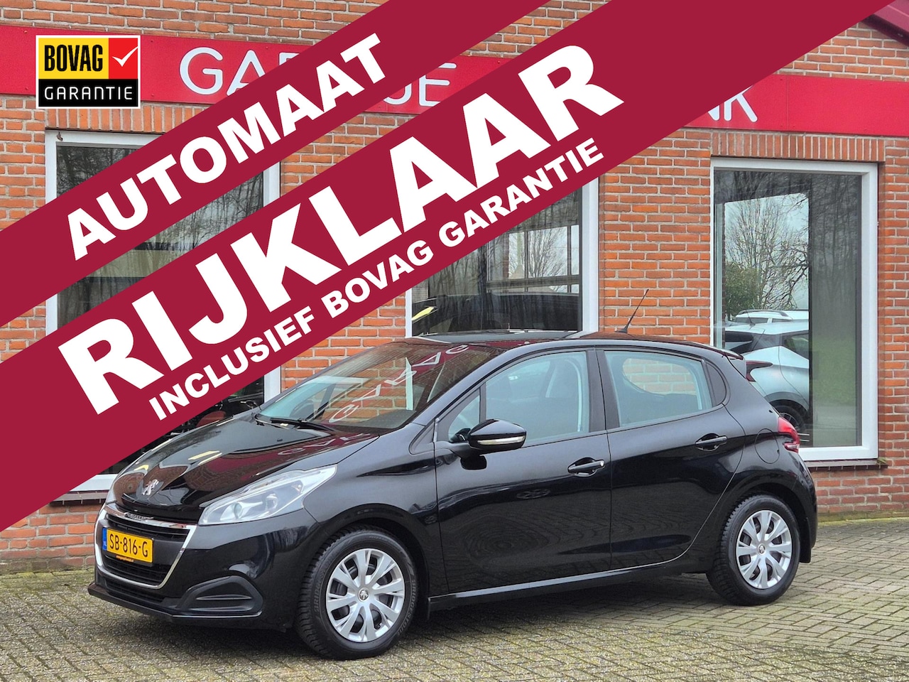 Peugeot 208 - 1.2 PureTech Active 82PK 5drs AUTOMAAT airco, cruise, navi, pdc, carplay RIJKLAAR - AutoWereld.nl