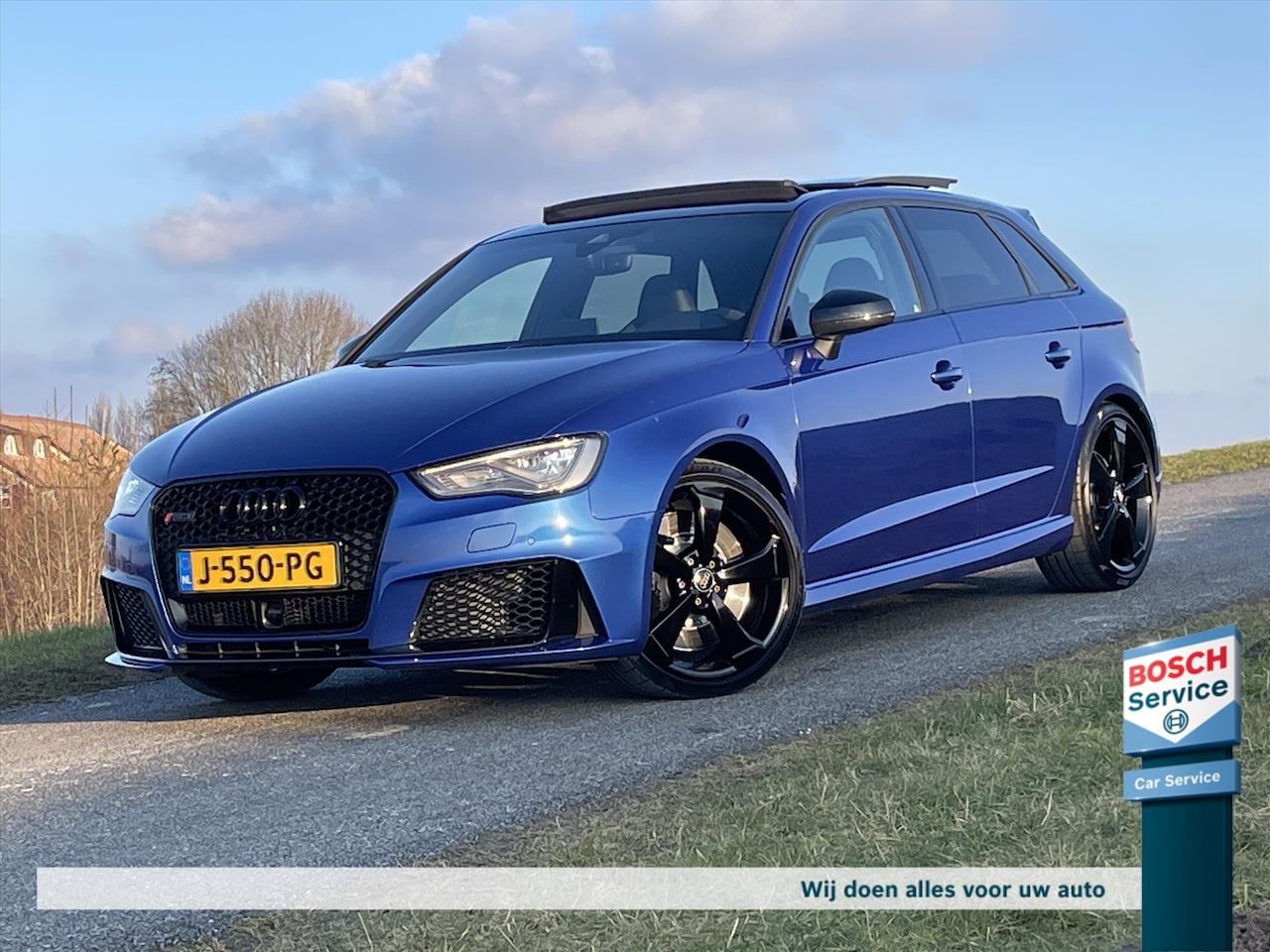 Audi RS3 - 2.5 TFSI 367PK Quattro / Pano / Schaalstoelen / B&O / Keyless / Camera / Acc / Dcc / Side - AutoWereld.nl