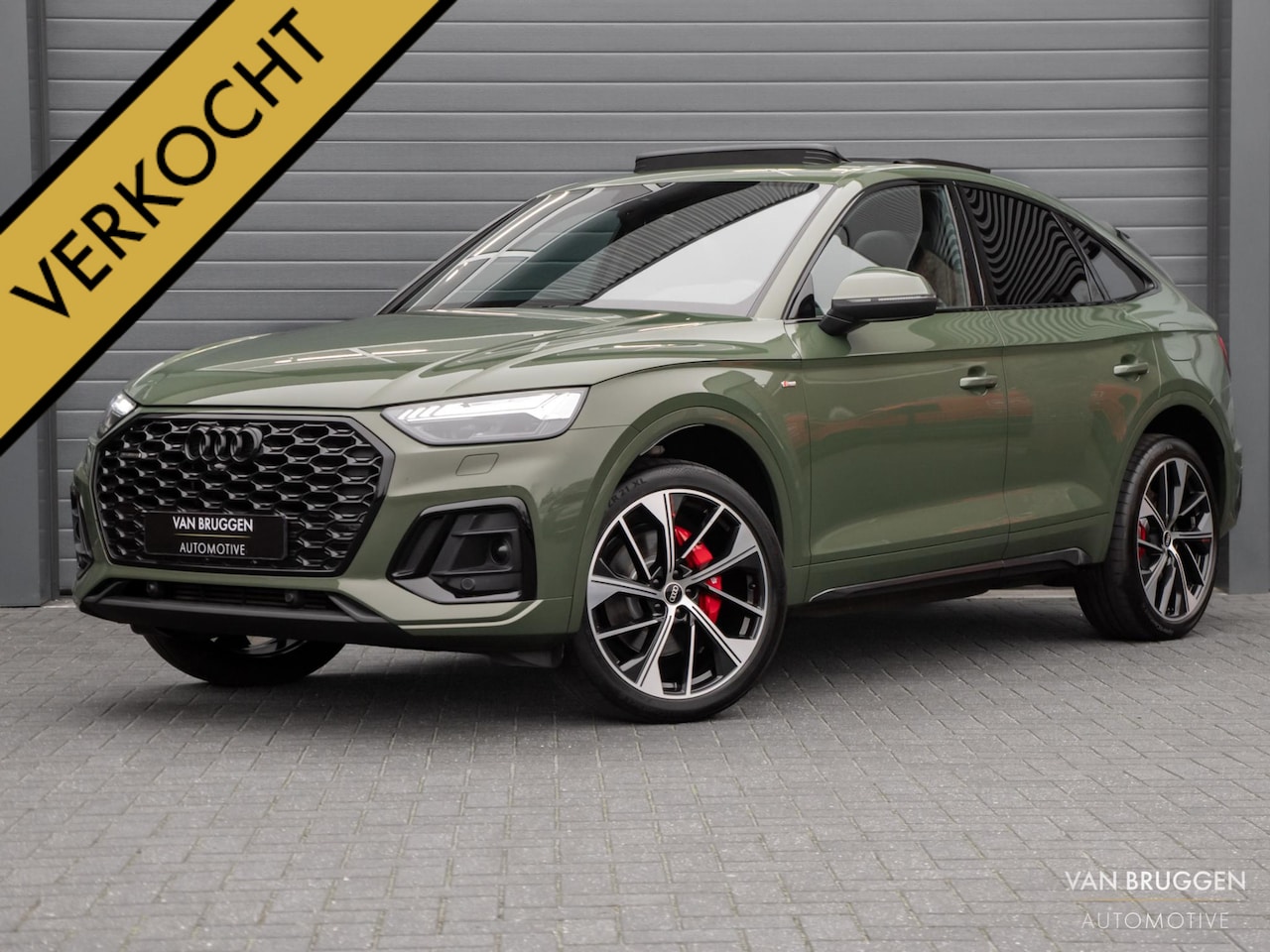 Audi Q5 Sportback - 50 TFSI S-Line Pano Massage E-Stoelen ACC BTW Sfeer 21" - AutoWereld.nl