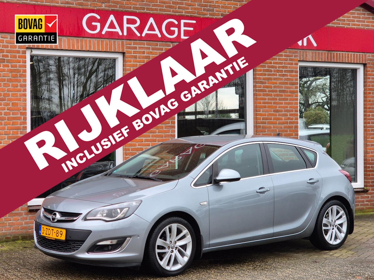 Opel Astra - 1.4 Turbo Sport + 120PK 5drs clima, cruise, navi, pdc, trekhaak, agr, xenon RIJKLAAR - AutoWereld.nl