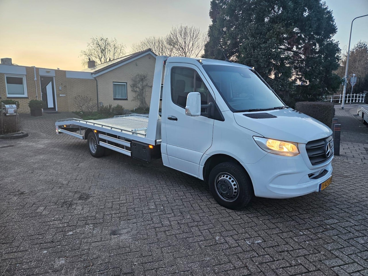 Mercedes-Benz Sprinter - 2.2 CDI Automaat Oprijwagen Autotransport - AutoWereld.nl