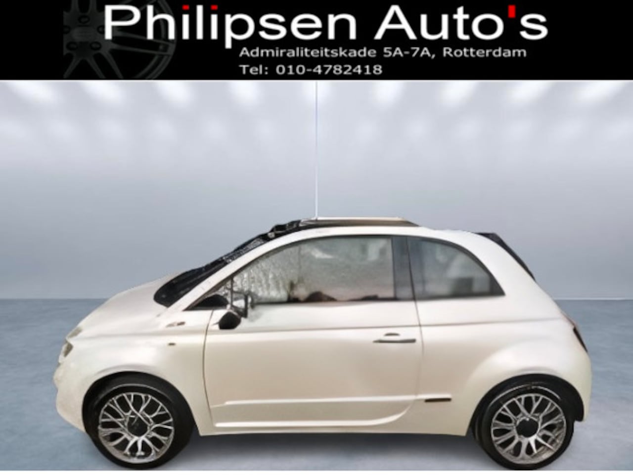 Fiat 500 - Cabrio 1.2 Rock Automaat - AutoWereld.nl