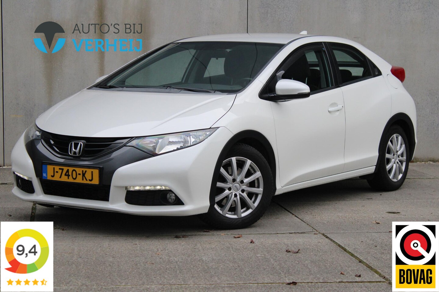 Honda Civic - 1.4 Sport / AIRCO / CAMERA / TREKHAAK - AutoWereld.nl