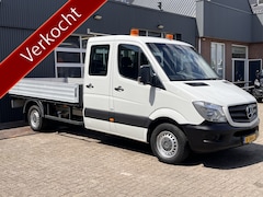 Mercedes-Benz Sprinter - 314 2.2 CDI 432 DC Airco Cruise controle Trekhaak 3500kg trekgewicht 6-Persoons open laadb