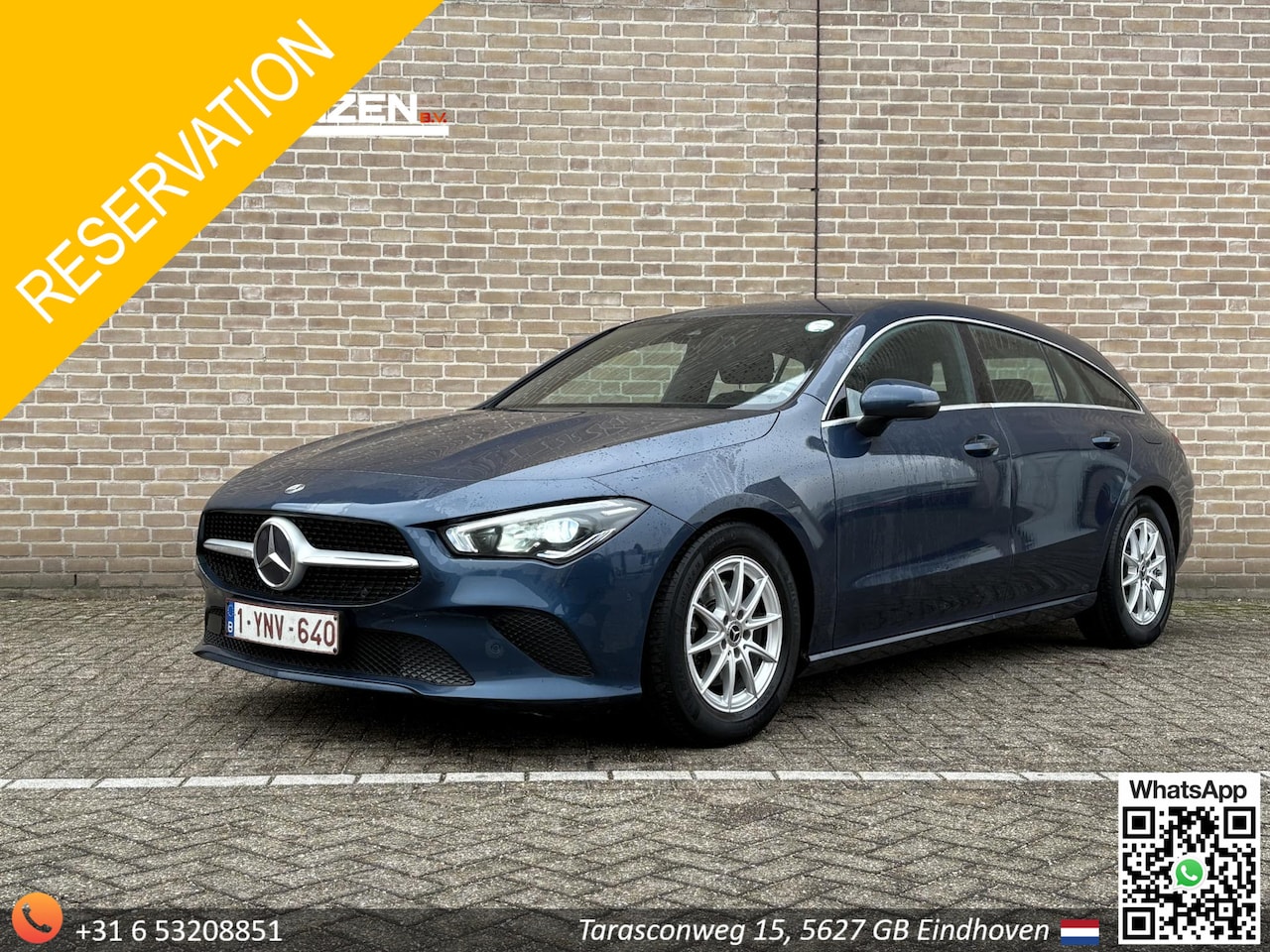 Mercedes-Benz CLA-klasse Shooting Brake - 180 d Premium | € 11.400,- NETTO! | Led | Cruise | Climate | Navi | Camera | Elektrische A - AutoWereld.nl