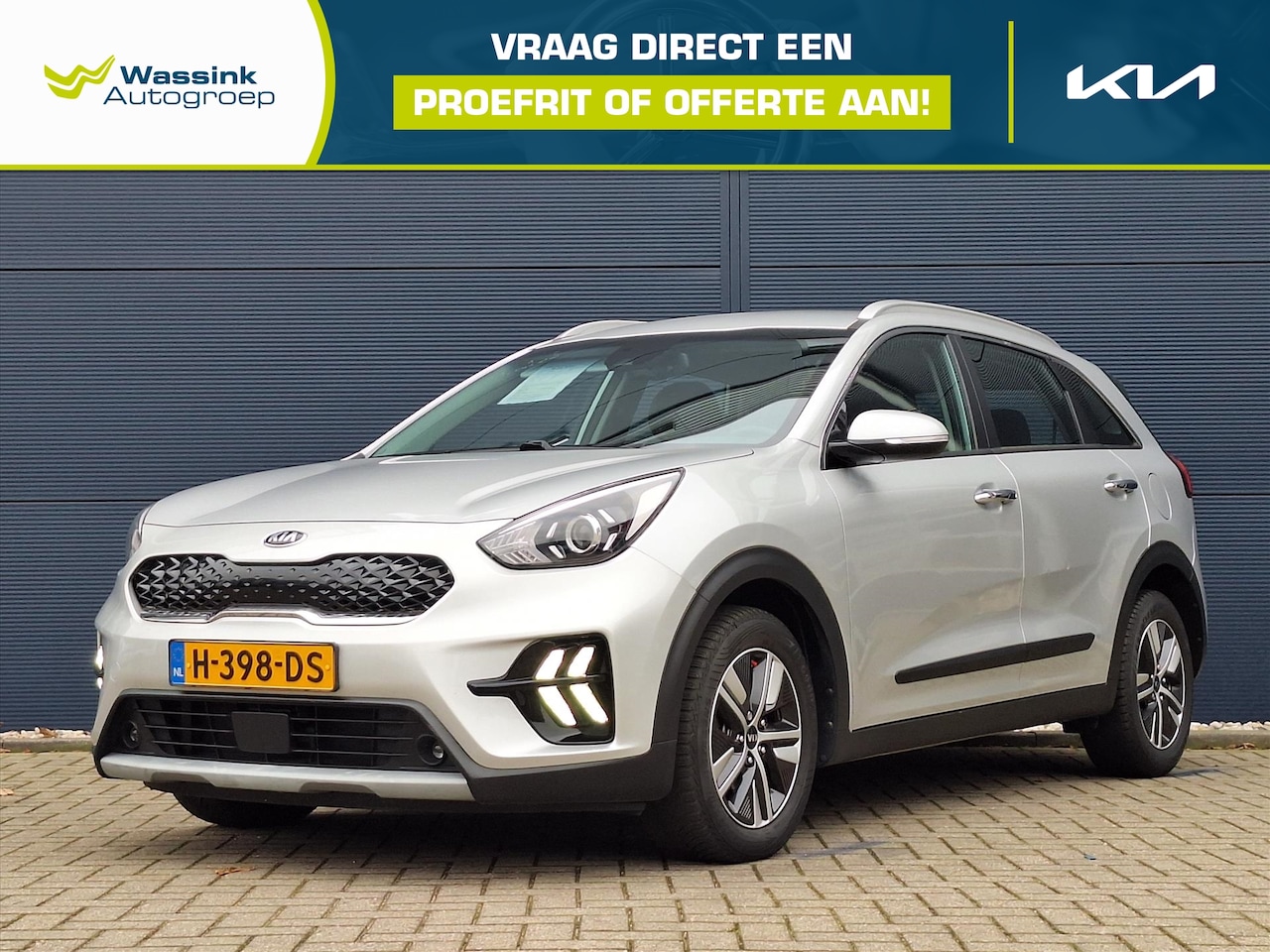 Kia Niro - 1.6 GDi Hybrid 141pk DCT6 DynamicLine I Navigatie I All Season banden - AutoWereld.nl