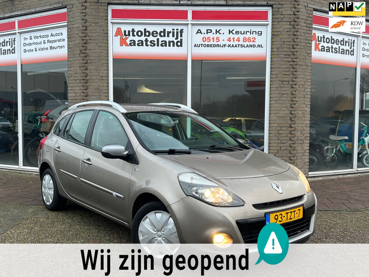 Renault Clio Estate - 1.5 dCi Night & Day - Clima - Navi - Cruise - 2012 - AutoWereld.nl