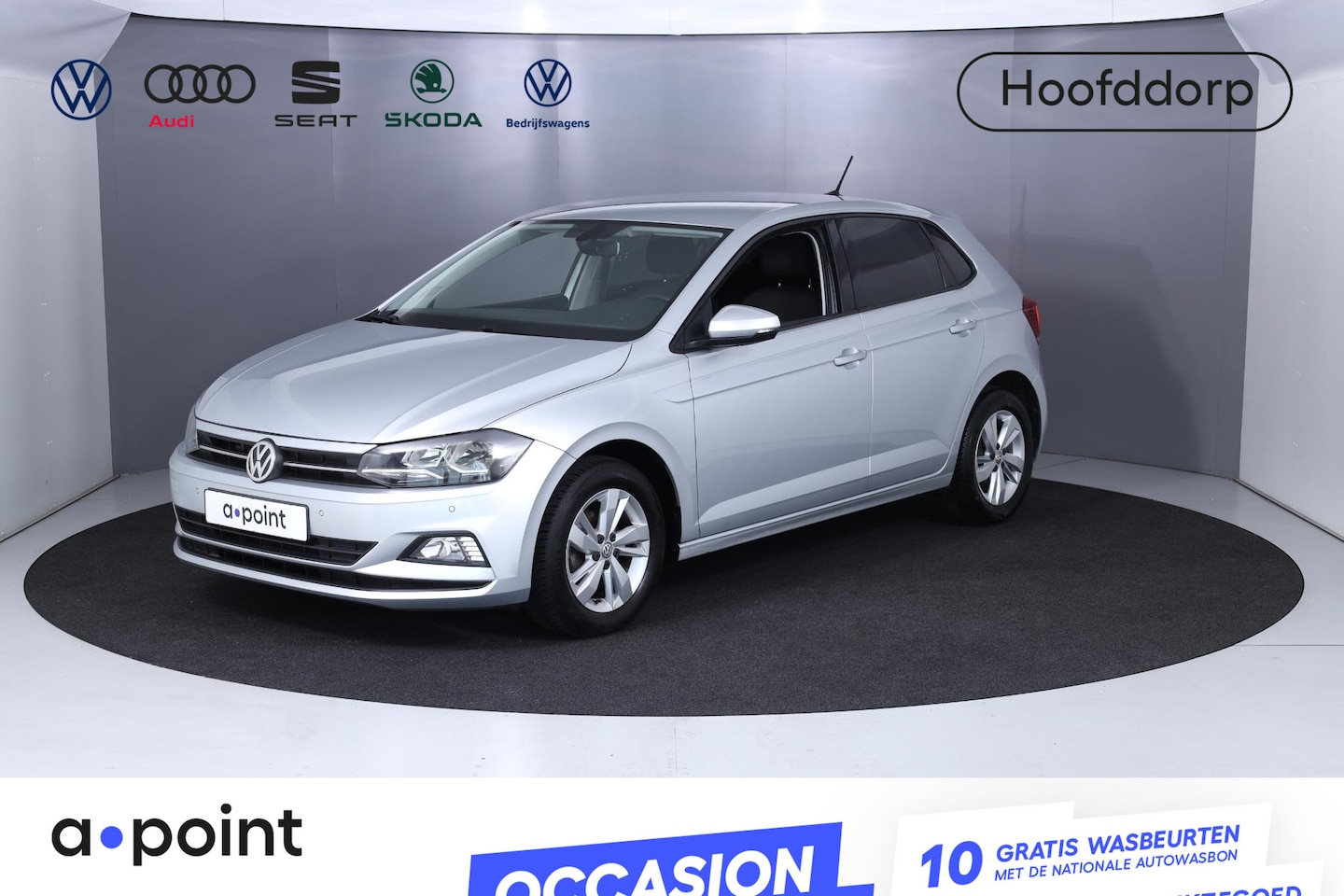 Volkswagen Polo - 1.0 TSI Comfortline 95PK DSG-AUT!| Navi| Parksensors| lm-velgen| extra getint glas - AutoWereld.nl