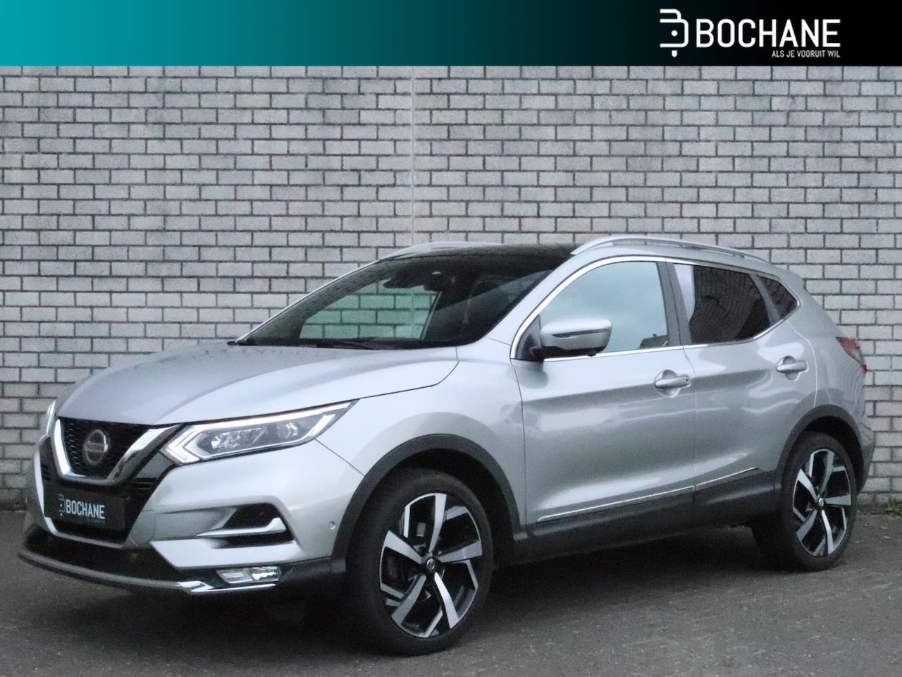 Nissan Qashqai - 1.2 DIG-T 115 Tekna Plus | Panoramadak | Leder | Navigatie | - AutoWereld.nl