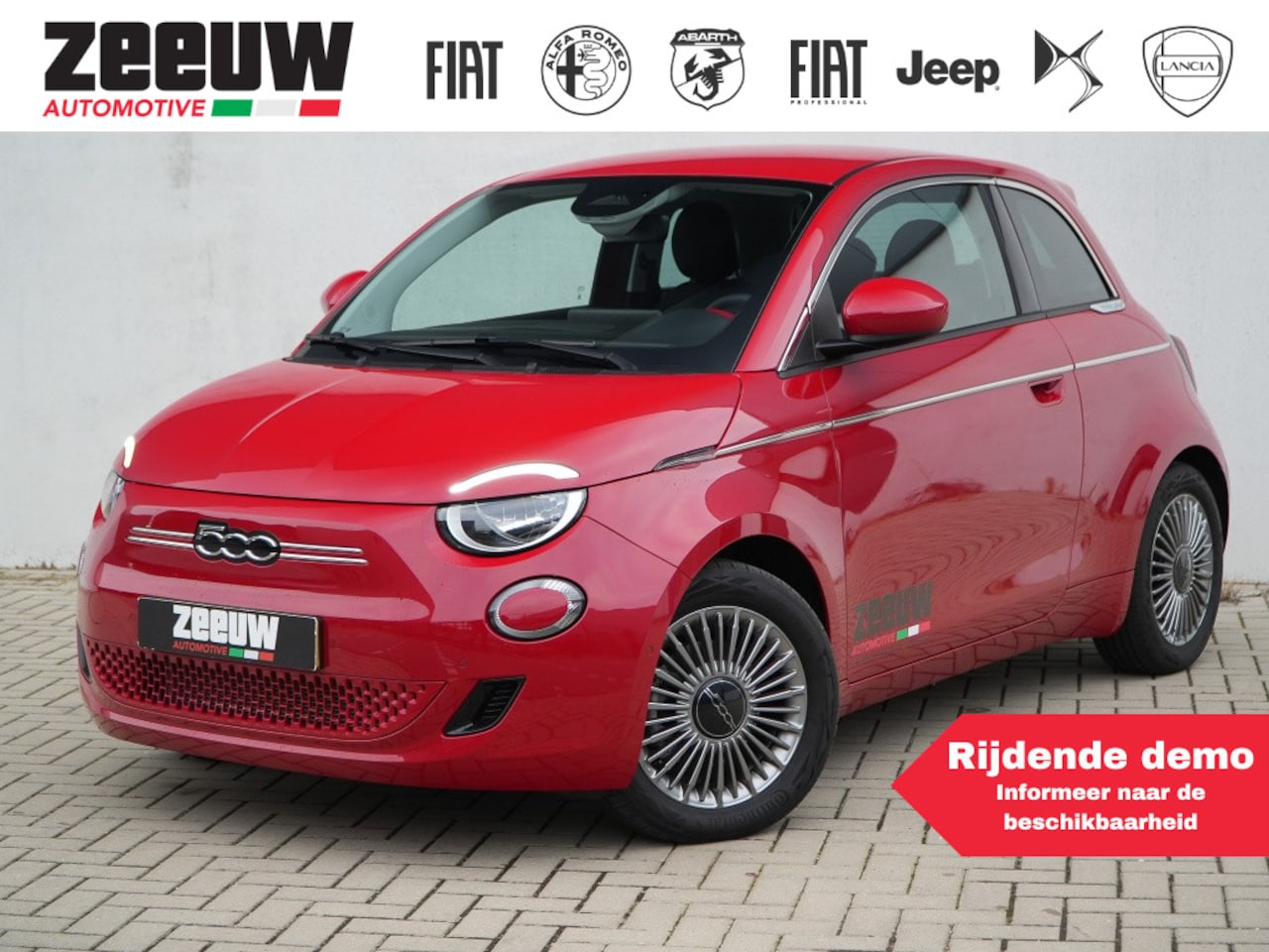 Fiat 500e - 42 kWh | Carplay | Camera | Winter | PDC | 16" - AutoWereld.nl