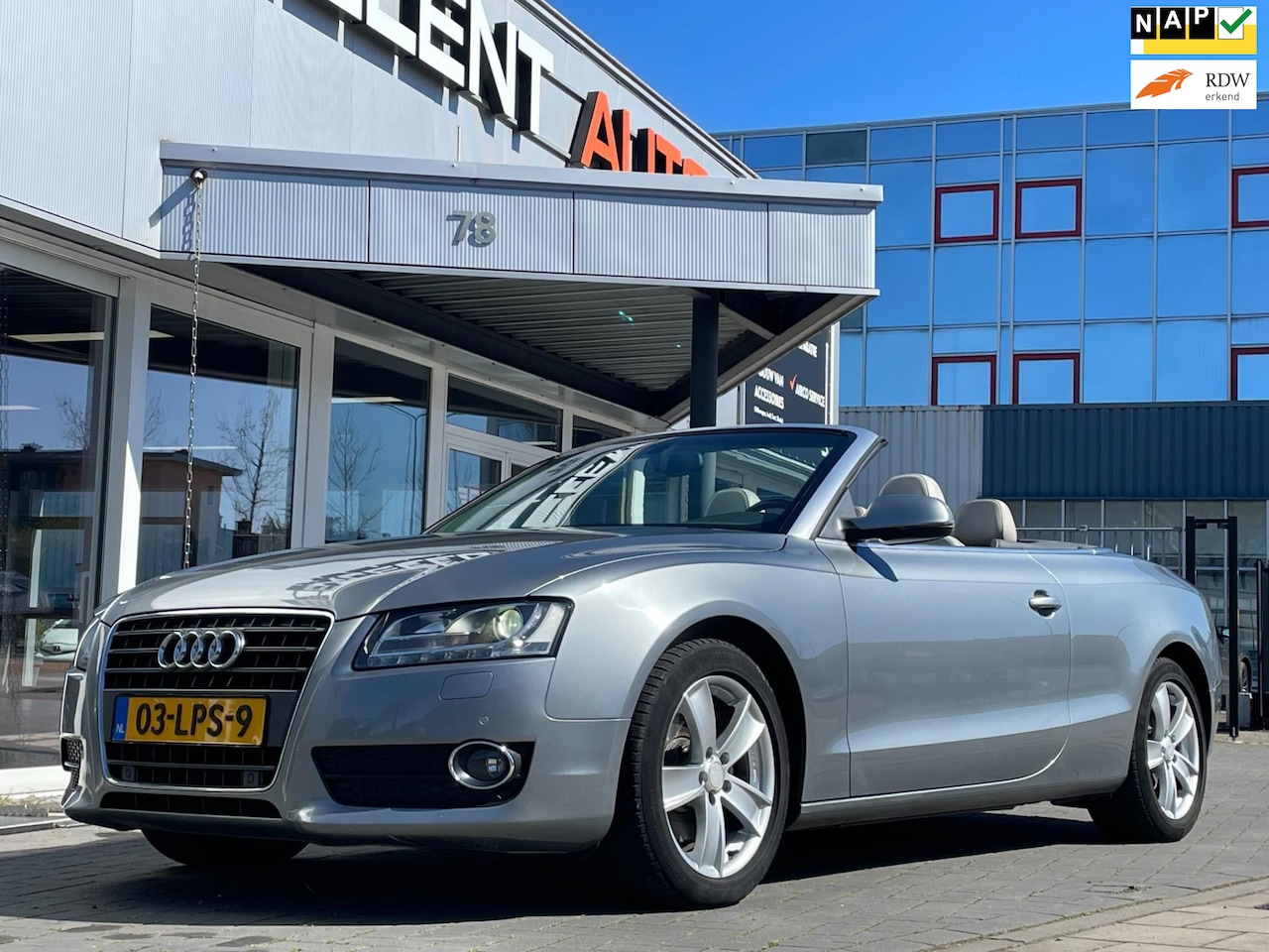 Audi A5 Cabriolet - 2.0 TFSI Pro Line Automaat - Xenon - Navigatie - AutoWereld.nl